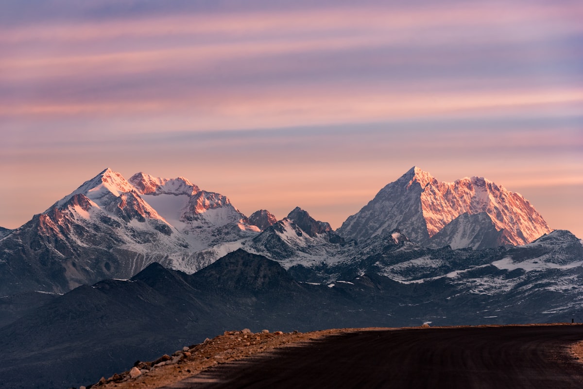 Himalayan mountain landscape